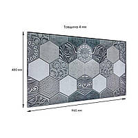 Декоративна ПВХ панель 960х480х4мм SW-00000579