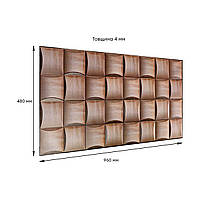 Декоративна ПВХ панель 960х480х4мм SW-00000580