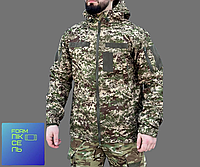 Тактична куртка -парка софтшел Хижак