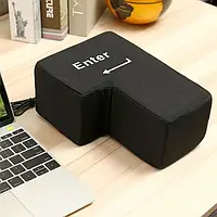 Кнопка подушка Enter антистрес, Велика USB-подушка/кнопка ENTER
