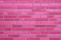 Розовая кирпичная стена - виниловый фотофон