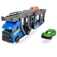 Ігровий набір Dickie Toys транспортер із 3 машинками 28 см OL86869