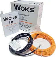 Нагрівальний кабель Woks 18, 160 Вт, 8м