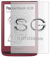 Бронепленка для PocketBook 628 Touch Lux 5 на экран полиуретановая SoftGlass