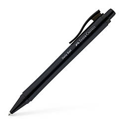 Ручка кулькова Faber-Castell Daily Ball XB Black, корпус чорнний, стрижень синій (1,0 мм), 140690