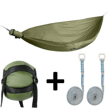 Гамак одномісний Sea To Summit Hammock Set Pro, Single (Olive), фото 1