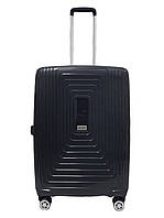 Валіза пластикова AIRTEX 241 середня 68 см чорна