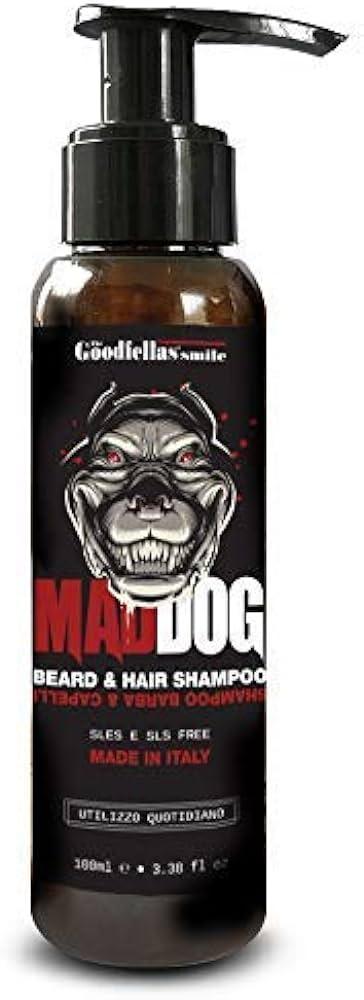 Шампунь для бороди та волосся Mad Dog Bread And Hair Shampoo 100 мл, фото 1