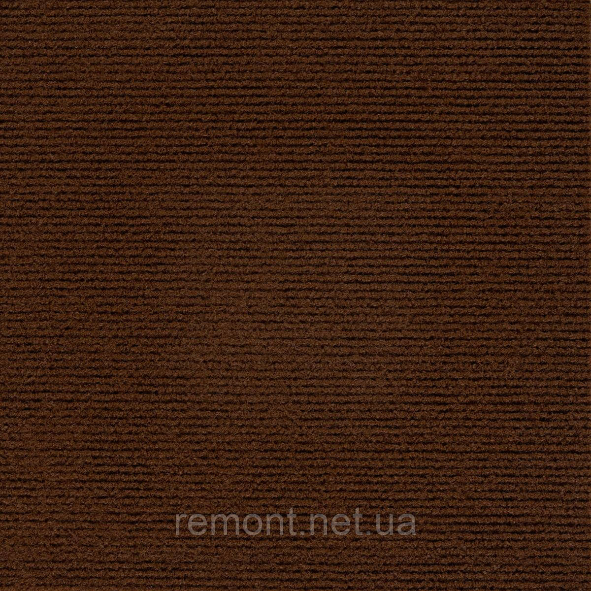 Самоклеюча плитка під ковролін темно-коричнева 300х300х4,5мм SW-00001422, фото 1