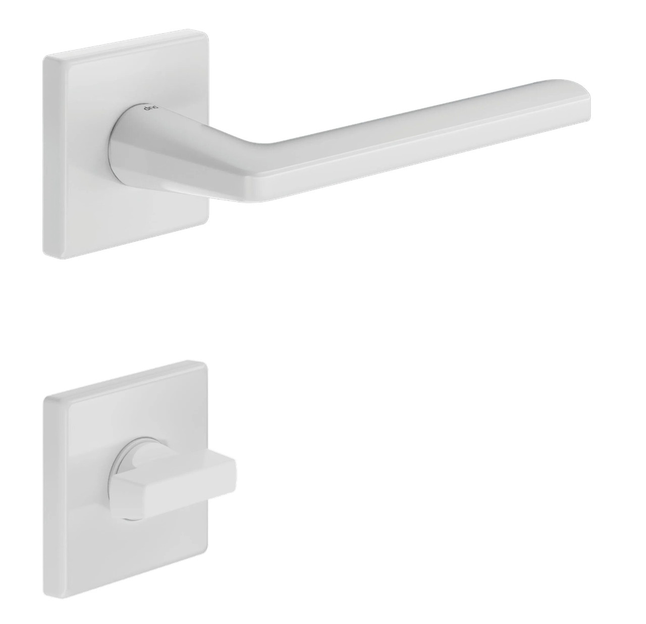 Біла ручка DND by Martinelli LUCE P 02 з фіксатором WC (Італія), фото 1