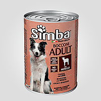 Влажный корм Simba Dog Wet для взрослых собак всех пород с ягненком, 415 г, ж/б