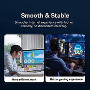 Мережевий інтернет кабель патч-корд BASEUS Cat7 High Speed 10Gigabit Ethernet Braided Cable 20m (чорний), фото 6