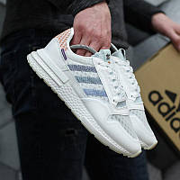 Мужские кроссовки Adidas ZX500 RM Commonwealth, белый, Вьетнам Адідас ЗІКС 500 РМ камонвелз білі