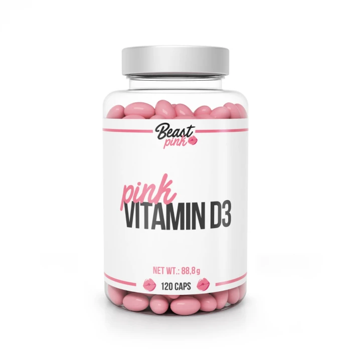 Вітамін Д3 Pink Вітамін D3 - BeastPink, 120 капсул