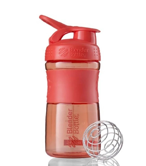 Шейкер спортивний (пляшка) BlenderBottle SportMixer Flip 20oz/590ml Coral, фото 1