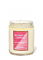 Свеча ароматическая Bath & Body Works WATERMELON LEMONADE BBW0415W 198 г Белый