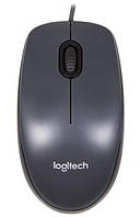 Миша провідна USB Logitech M90 (910-001794, 910-00179) темна бв