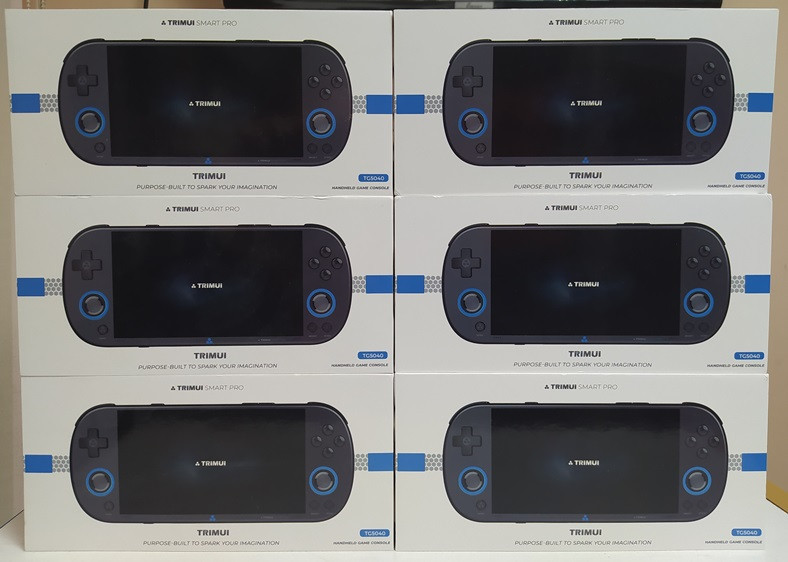 Портативна ігрова PSP приставка Trimui Smart Pro 64GB Black ПСП приставка Play Statuon Денди Супер Марио Sega