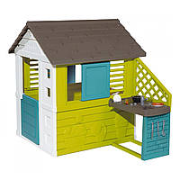 Дитячий ігровий будиночок Rainbow з аксесуарами Smoby IG-OL185768
