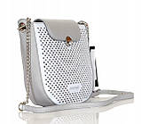 Сумка-месенджер Monnari з екошкіри сіра, фото 6