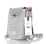 Сумка-месенджер Monnari з екошкіри сіра, фото 7