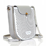 Сумка-месенджер Monnari з екошкіри сіра, фото 8