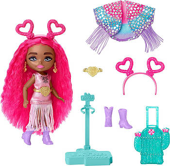 Лялька Барбі Екстра Мініс Подорож Фестиваль у пустелі Barbie Extra Fly Minis Travel Desert Festival