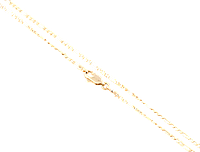Цепочка Xuping Позолота 18K "Плетение Фигаро перекрученное" длина 45см х 2мм