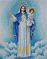 А266 Діва Марія, набір для вишивки бісером ікони