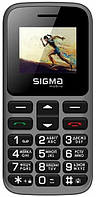 Мобільний телефон Sigma mobile Comfort 50 HIT2020 Grey 'бабусефон', Dual Sim, дисплей 1.77' кольоровий