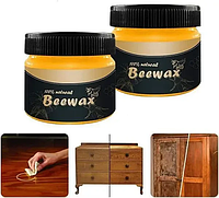 Восковой полироль для мебели Beewax 80 г, полироль для дерева