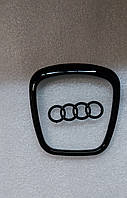 Эмблема рамка накладка на руль Audi A3 A4 A5 A6 A8 Q5 Q7 комплект!