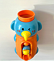 Дитяча розважальна іграшка для купання 558-8 А Водоспад Слоник блакитний з оранжевим, фото 8