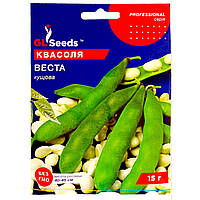 Фасоль на зерно Веста кустовая 15 г Gl Seeds