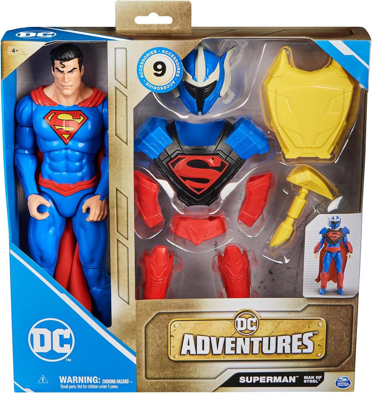 Фігурка Супермен 30см з 9 аксесуарами для броні Superman DC Comics Spin Master 6067957