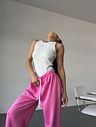 Жіноча базова трендова майка в рубчик ПРЕМІУМ якості Туреччина