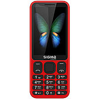 Мобільний телефон Sigma mobile X-style 351 Lider, Red, 2 Micro-SIM + Nano-SIM, дисплей 3.5' кольоровий