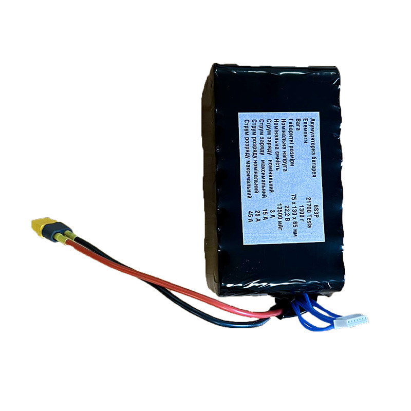 13500 мА·год Акумулятор для дрона 6s3p, фото 1