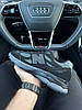 Чоловічі кросівки New Balance 990 Black Gray (Чорні) Взуття Нью Баланс 990 натуральна замша сітка демісезон, фото 5