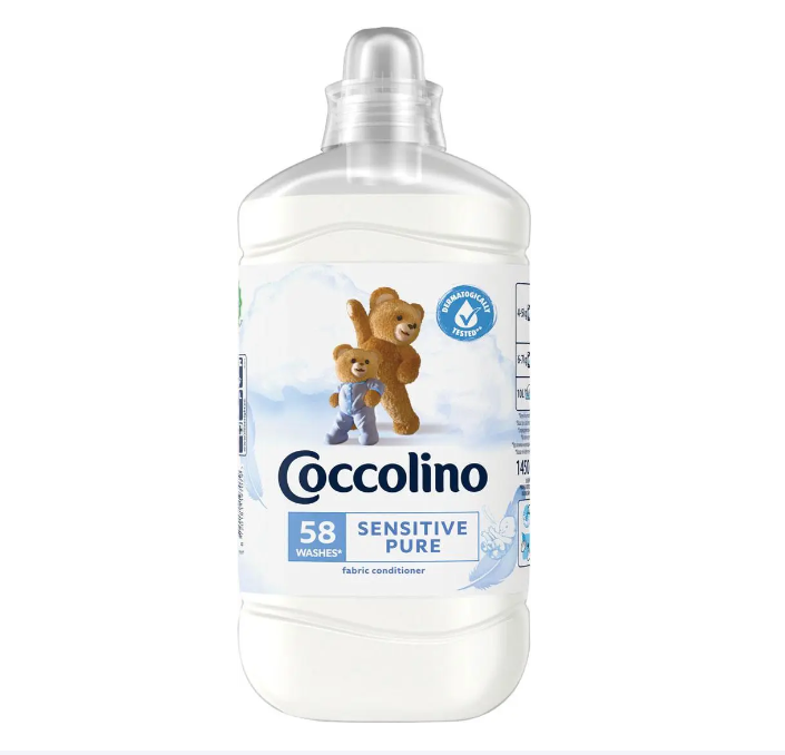 Ополіскувач для білизни Coccolino Sensitive Дитячий 1,45 л 58 циклів прання