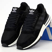 Мужские кроссовки  Adidas ZX500, черный, Вьетнам 42 44