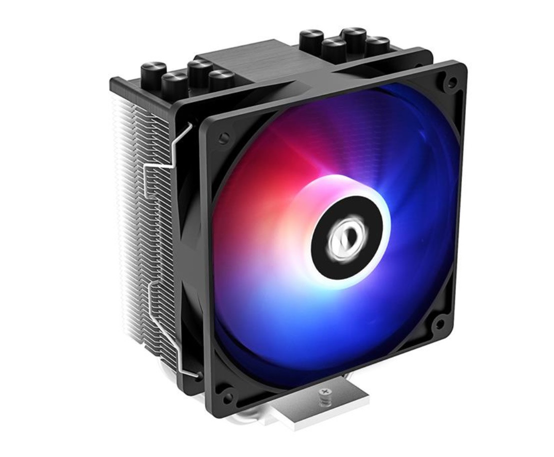 Кулер для процессора AMD/Intel ID-Cooling SE-214-XT 180W FAN120мм 4pin 4 тепловых трубок черный - фото 1 - id-p2133778366