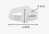 Міжпальцеві силіконові перегородки для великого і другого пальця на нозі. Коректор великого пальця 1 пара (2шт), фото 2