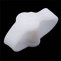 Міжпальцеві силіконові перегородки для великого і другого пальця на нозі. Коректор великого пальця 1 пара (2шт), фото 7