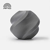 PLA-пластик Basic Bambu Lab Filament Silver з RFID чіпом для 3D-принтера (10102) 1.75 мм LA0004 1 кг