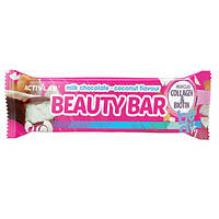 Протеиновый батончик Activlab Beauty Bar 50 g (Milk Chocolate Coconut)