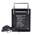 Перетворювач трансформатора від 220 В до 110 В 200W перетворювач напруги WE8324-200W, фото 3