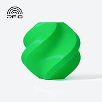 PLA-пластик Basic Bambu Lab Filament Bambu Green з RFID чіпом для 3D-принтера (10501) 1.75 мм LA0013 1 кг