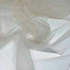 Сітка пудрова жасмін ( 1294)  illusion тонка еластична 160 см.