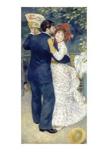 Листівка Pierre-Auguste Renoir — Country Dance, 1883
